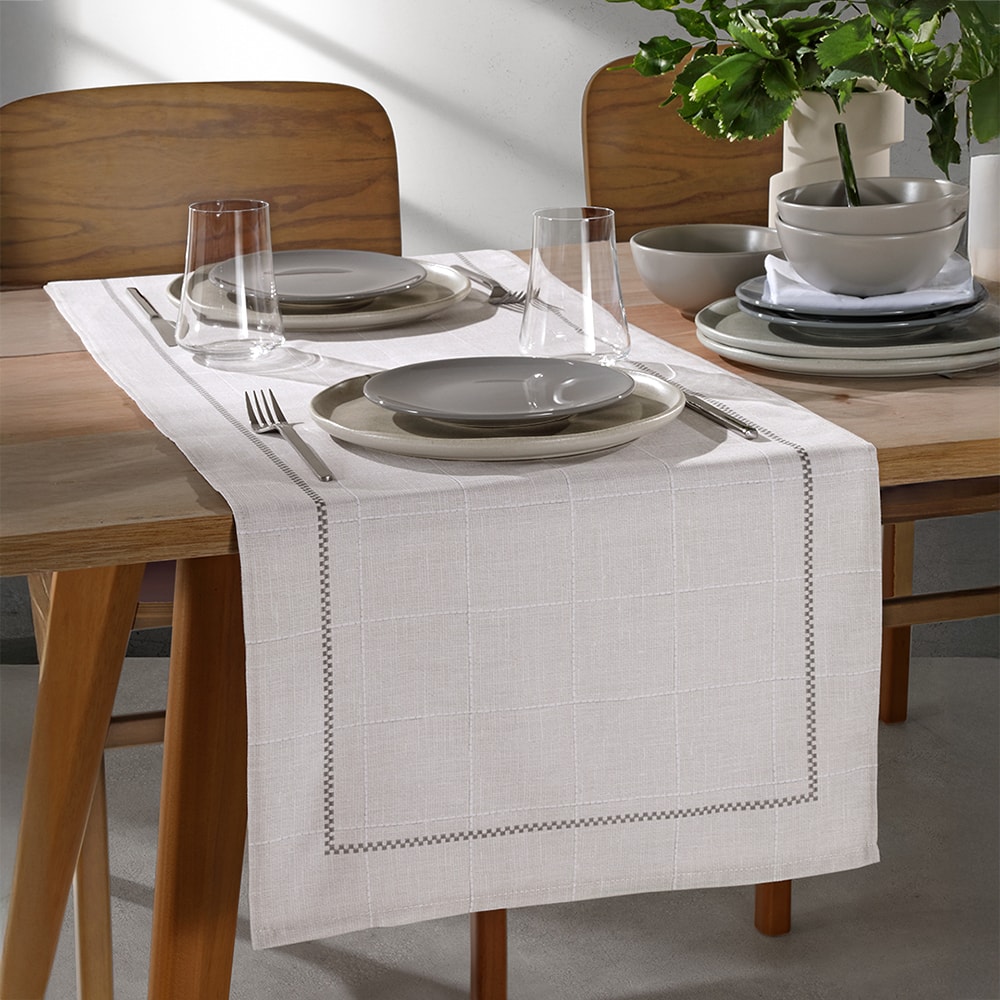 Caminho de Mesa Dohler Clean Renova Estampado Digital Iara 45cm x 1,60m (1 Peça)