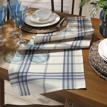 Caminho de Mesa Dohler Clean Renova Estampado Digital Luna 45cm x 1,60m