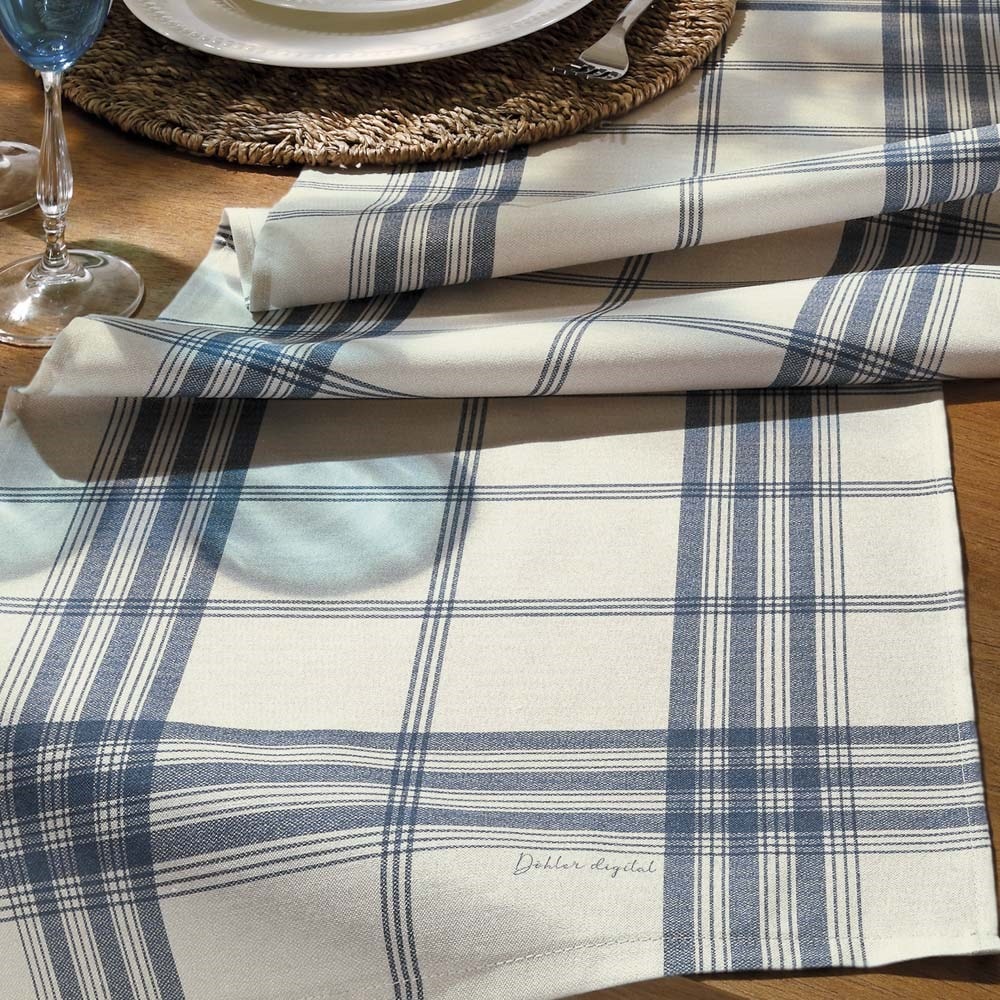 Caminho de Mesa Dohler Clean Renova Estampado Digital Luna 45cm x 1,60m