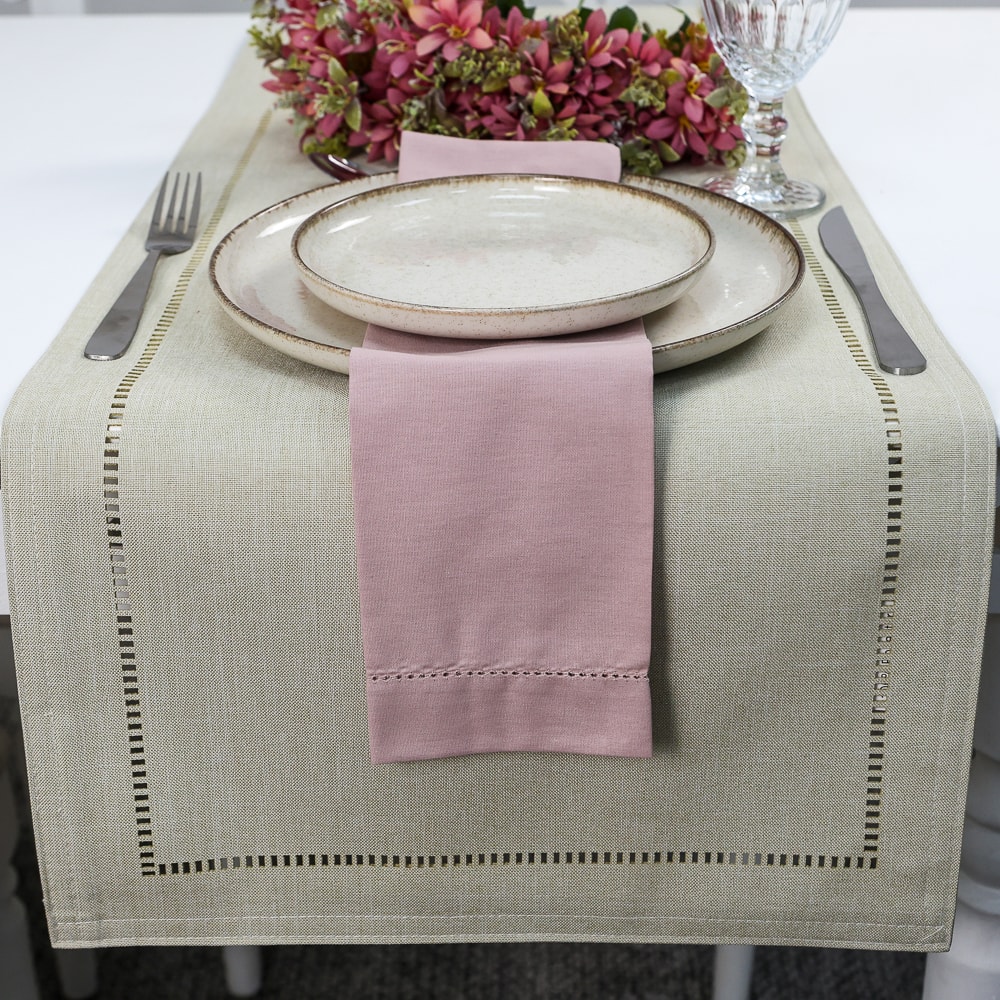 Caminho de Mesa Glamour Linen 40cm x 1,80m