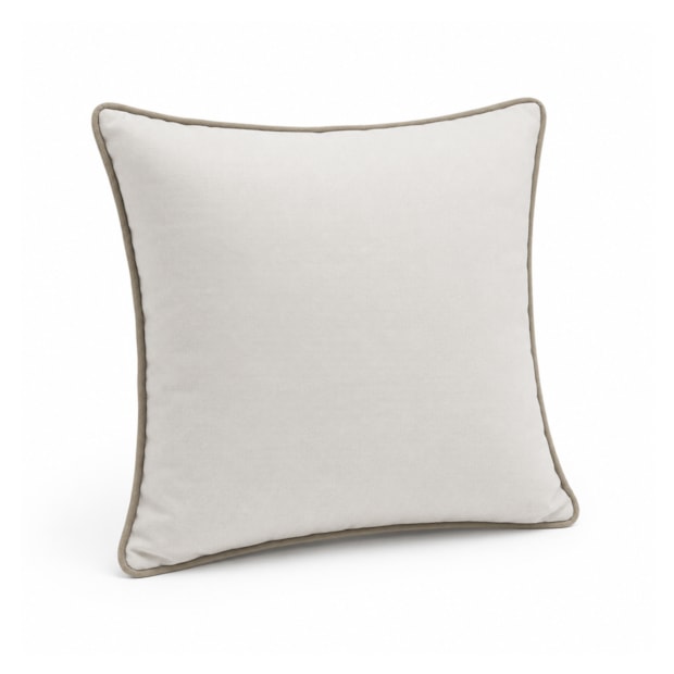 Capa de Almofada Belagio com Cordonê e Zíper 50cm x 50cm (1 Peça)