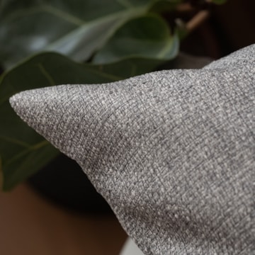 Capa de Almofada Estilo Linho Trellis com Zíper 43cm x 43cm (1 peça)