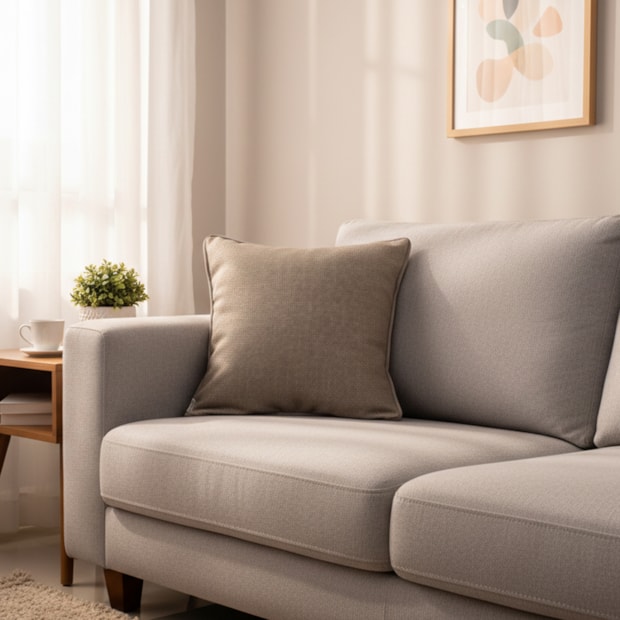 Capa de Almofada Harmony com Zíper 50cm x 50cm (1 Peça)