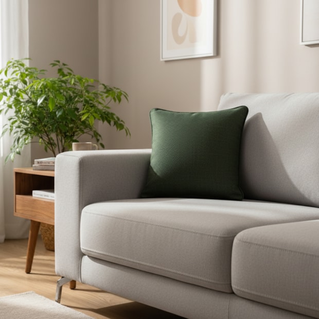 Capa de Almofada Harmony com Zíper 50cm x 50cm (1 Peça)