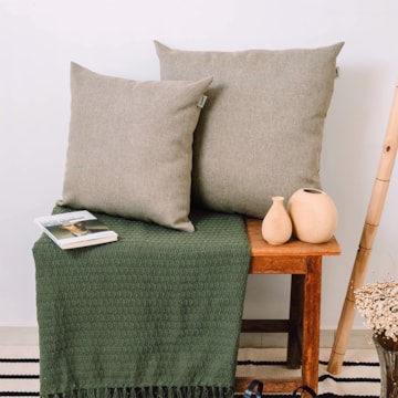 Capa de Almofada Linen 40cm x 40cm (1 peça)