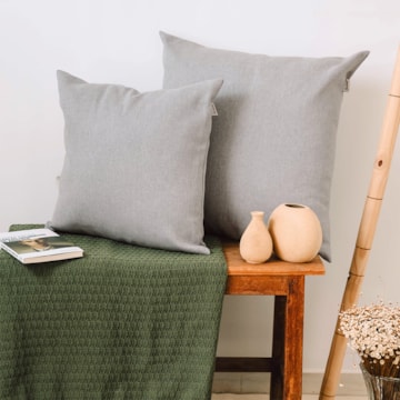 Capa de Almofada Linen 50cm x 50cm (1 peça)