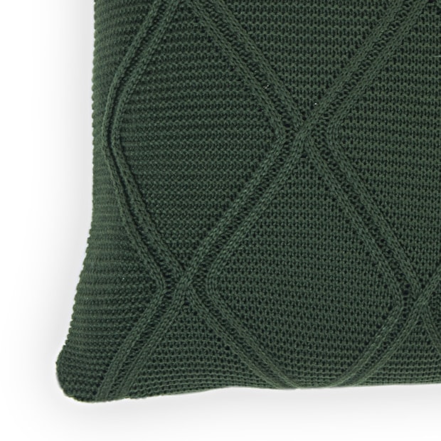 Capa de Almofada Toronto Tricot com Zíper 45cm x 45cm (1 peça)