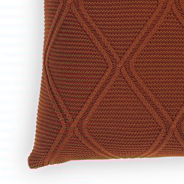 Capa de Almofada Toronto Tricot com Zíper 45cm x 45cm (1 peça)