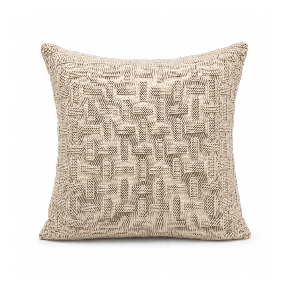 Capa de Almofada Urber Tricot com Zíper 50cm x 50cm (1 peça)