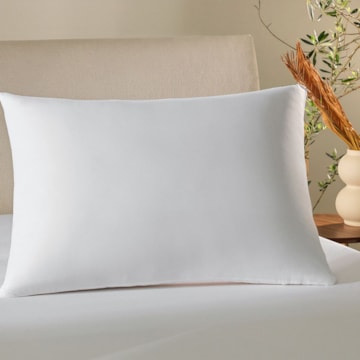 Capa de Travesseiro Altenburg Hidrorrepelente 230 Fios Branco 50cm x 70cm (1 Peça)