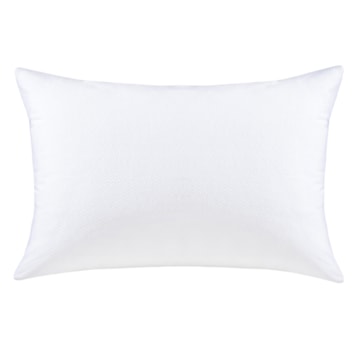 Capa para Travesseiro Buddemeyer Maison II 100% Algodão Branco 50cm x 70cm (1 Peça)