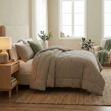 Coberdrom Casal Capetown Liso Microfibra Sherpa Dupla Face