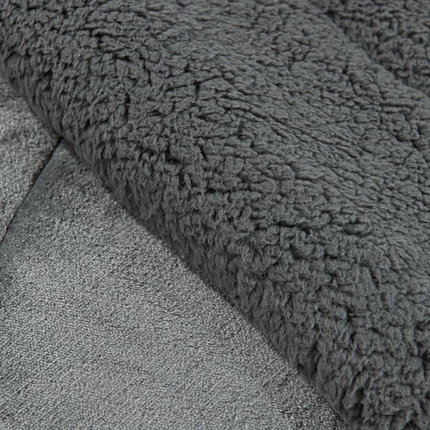 Coberdrom King Size Capetown Liso Microfibra Sherpa Dupla Face