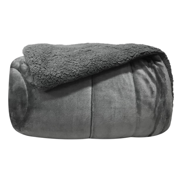 Coberdrom King Size Capetown Liso Microfibra Sherpa Dupla Face