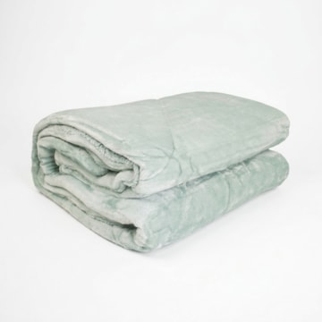 Coberdrom King Size Capetown Liso Microfibra Sherpa Dupla Face