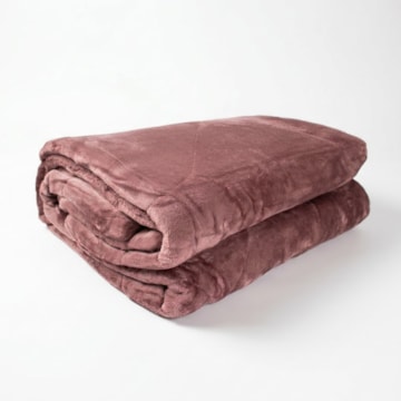 Coberdrom King Size Capetown Liso Microfibra Sherpa Dupla Face