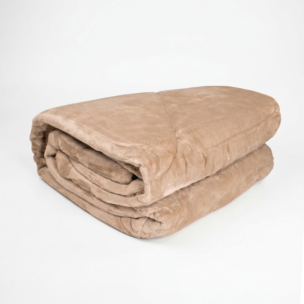 Coberdrom Solteiro Capetown Liso Microfibra Sherpa Dupla Face