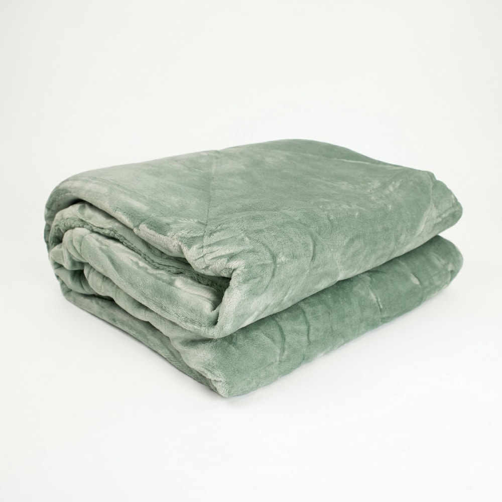 Coberdrom Solteiro Capetown Liso Microfibra Sherpa Dupla Face