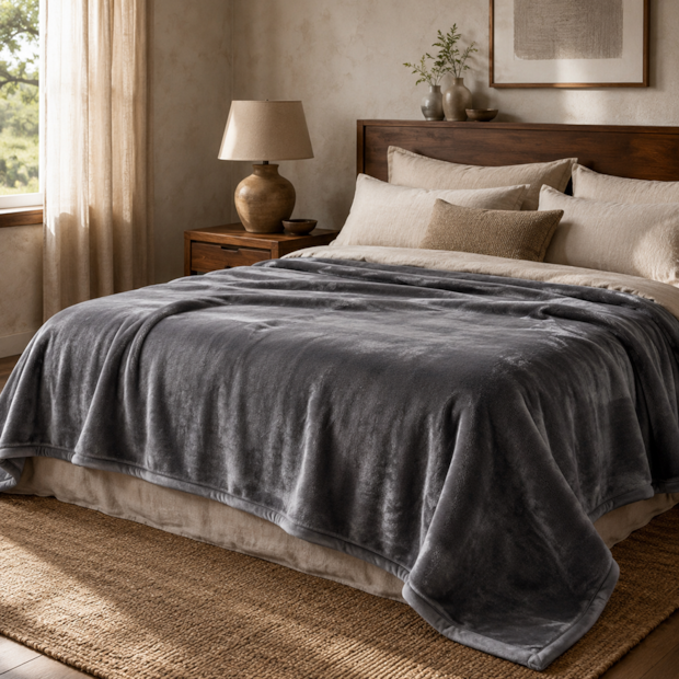 Cobertor Casal Kacyumara Casa K Gran 700 Aveludado - Gramatura: 500g/m²
