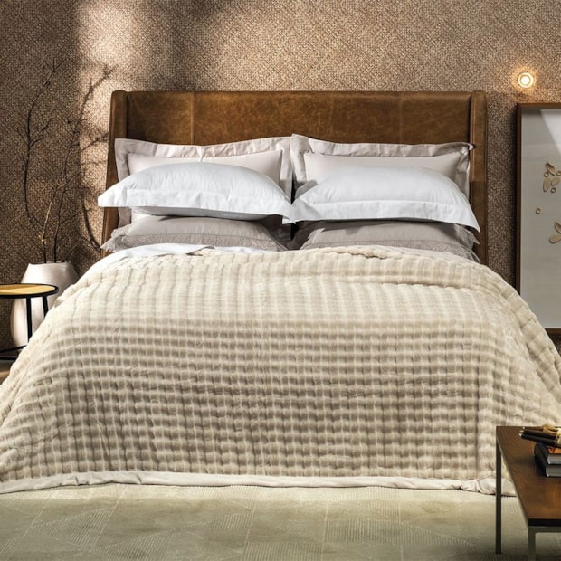 Cobertor King Size Altenburg Desert Aveludado Fleece Texturizado - Gramatura: 400g/m²