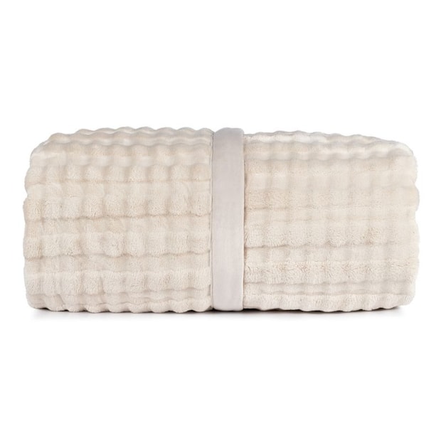 Cobertor King Size Altenburg Desert Aveludado Fleece Texturizado - Gramatura: 400g/m²