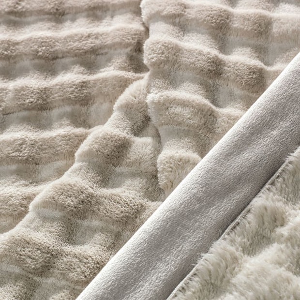 Cobertor King Size Altenburg Desert Aveludado Fleece Texturizado - Gramatura: 400g/m²