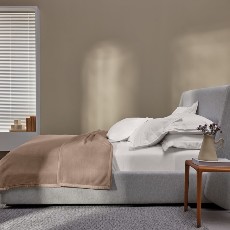 Cobertor King Size Trussardi Nales Microfibra Toque Aveludado