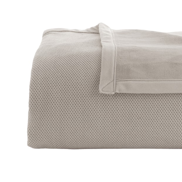 Cobertor Queen Kacyumara Blanket Duet Dupla Face Texturizado - Gramatura: 500g/m²