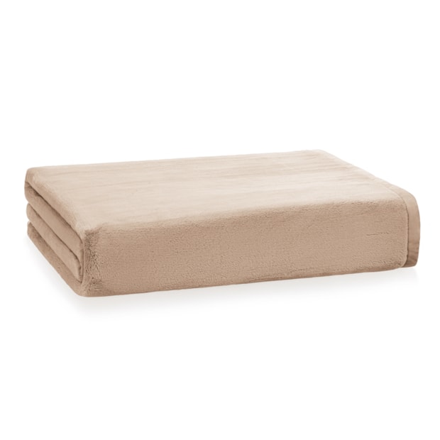 Cobertor Queen Trussardi Nales Microfibra Toque Aveludado