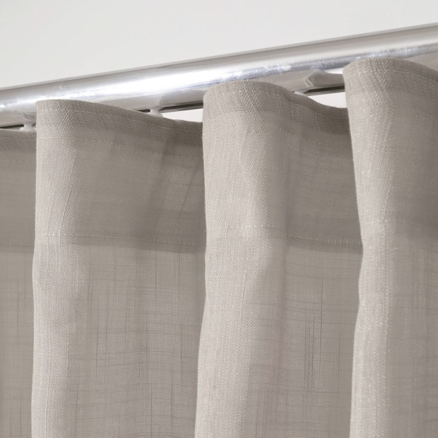 Cortina Inove Duplex Voil com Forro Bella Janela Mônaco 5,40m x 2,80m (Para para Trilho Deslizante até 3 metros)