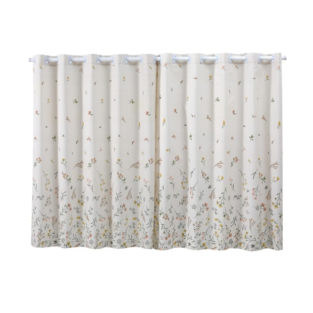 Cortina para Cozinha Dohler Florência com Ilhós 3,20m x 1,50m (para Varão até 2 metros)