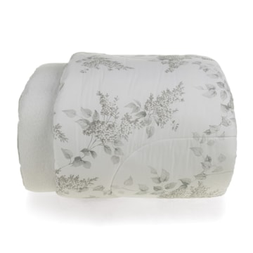 Edredom Casal Karsten Brenda Dupla Face 100% Algodão Fio Penteado Percal 200 Fios