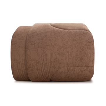 Edredom Casal Karsten Mallu Dupla Face 100% Algodão Fio Penteado Percal 200 Fios