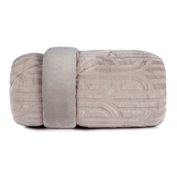 Edredom King Size Altenburg Blend Elegance Coliseum Dupla Face Texturizado Fleece