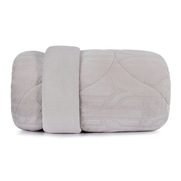 Edredom King Size Altenburg Blend Elegance Satori Dupla Face Texturizado Fleece