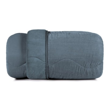 Edredom King Size Altenburg Blend Sense Boss Dupla Face Texturizado Fleece