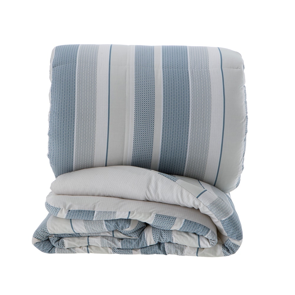 Edredom King Size Kacyumara Casa K Vida Bela Axon Dupla Face 100% Algodão Egípcio Percal 200 Fios