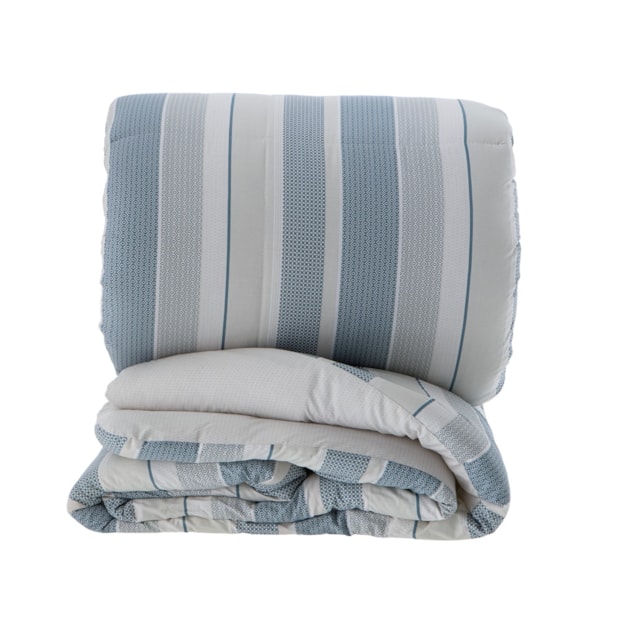 Edredom King Size Kacyumara Casa K Vida Bela Axon Dupla Face 100% Algodão Egípcio Percal 200 Fios