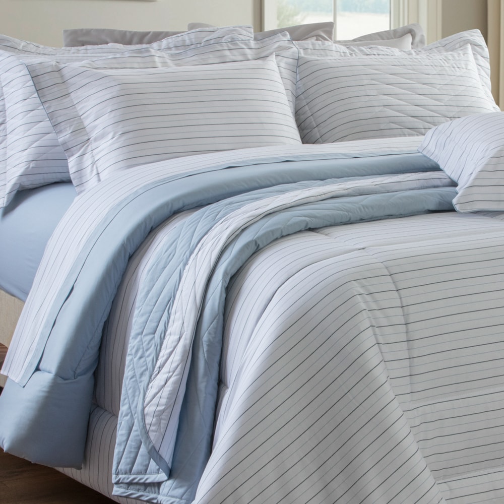 Edredom King Size Kacyumara Vintage Kartell Dupla Face 100% Algodão Egípcio Percal 200 Fios