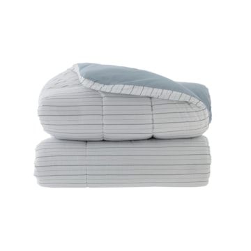 Edredom King Size Kacyumara Vintage Kartell Dupla Face 100% Algodão Egípcio Percal 200 Fios