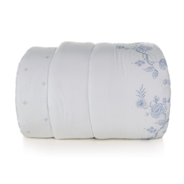 Edredom King Size Karsten Dora Dupla Face 100% Algodão Fio Penteado Percal 200 Fios