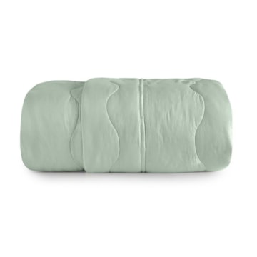 Edredom Leve Casal Altenburg Verano Toque Acetinado Dupla Face