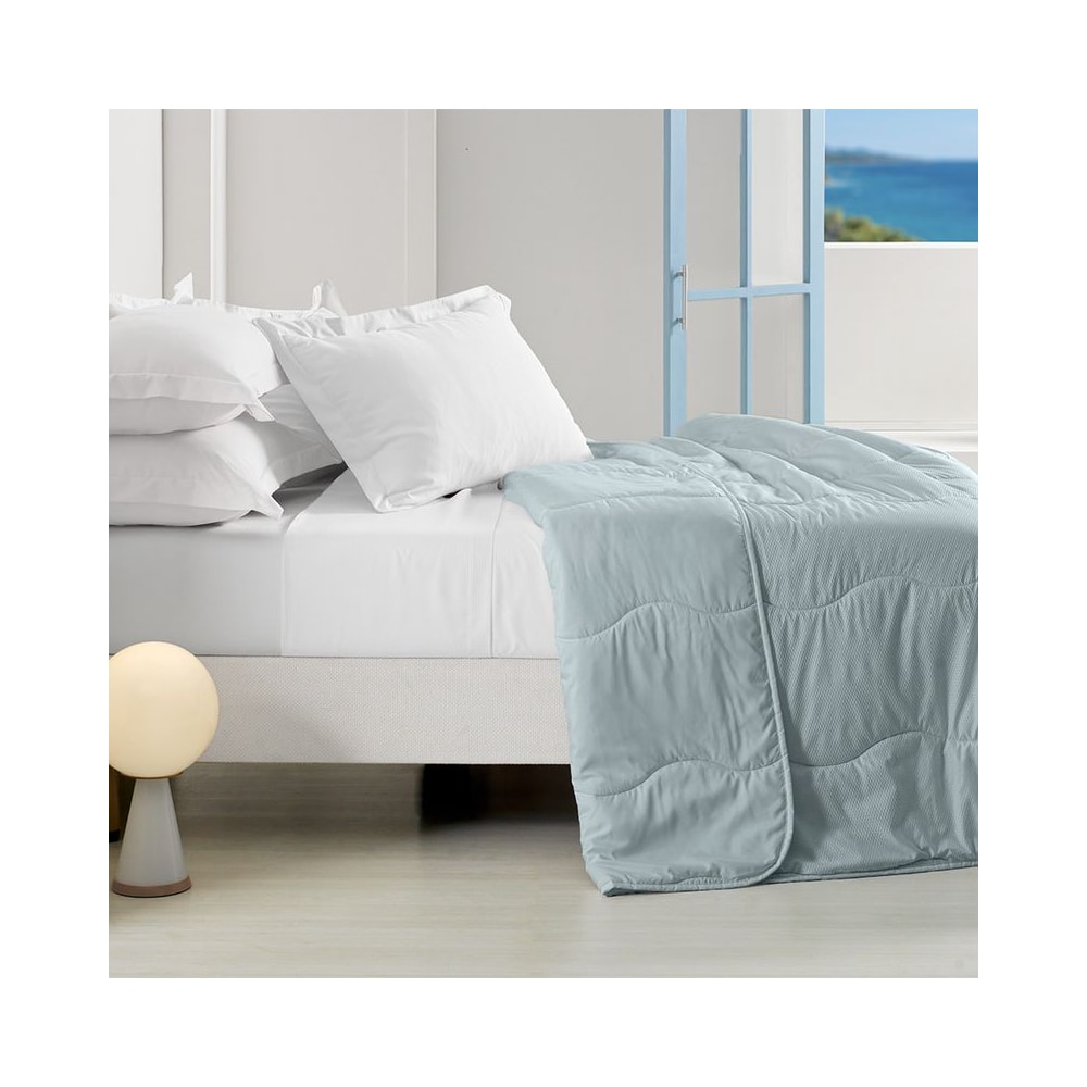Edredom Leve Queen Altenburg Verano Toque Acetinado Dupla Face