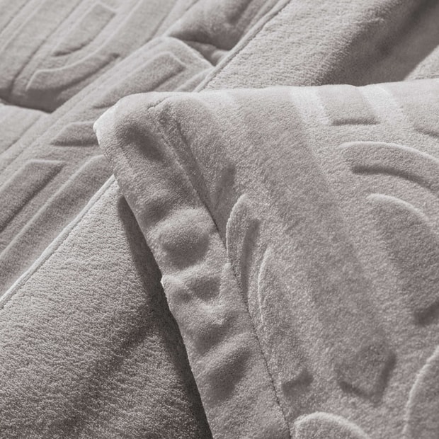 Edredom Queen Altenburg Blend Elegance Satori Dupla Face Texturizado Fleece