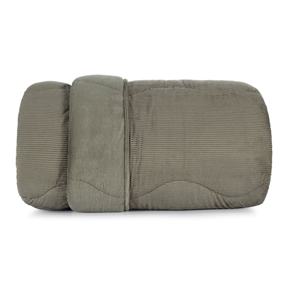 Edredom Queen Altenburg Blend Sense Boss Dupla Face Texturizado Fleece