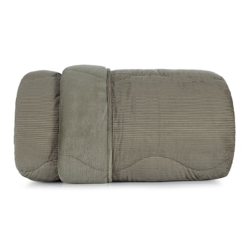 Edredom Queen Altenburg Blend Sense Boss Dupla Face Texturizado Fleece
