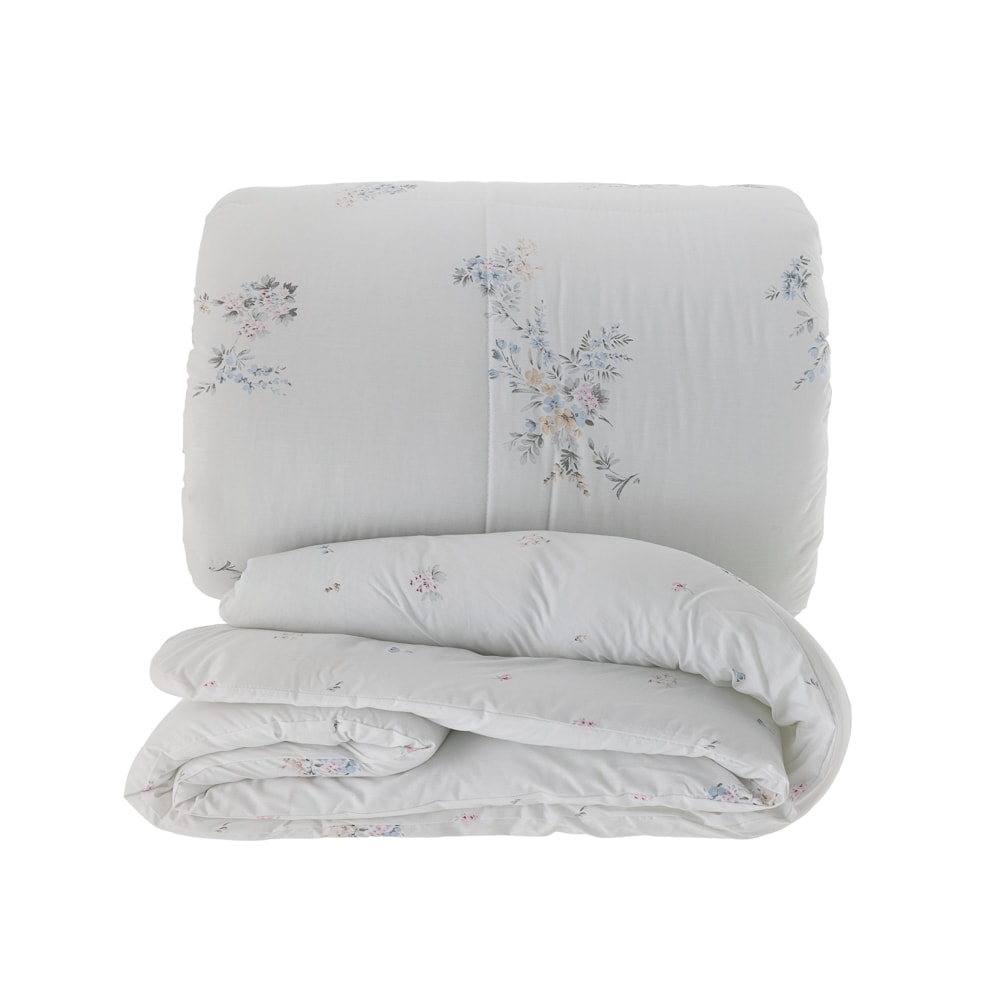 Edredom Queen Kacyumara Casa K Vida Bela Marceli Dupla Face 100% Algodão Egípcio Percal 200 Fios