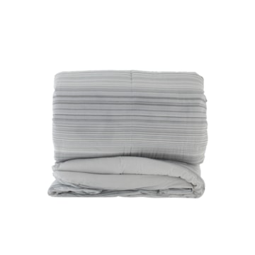 Edredom Queen Kacyumara Vida Bela Damin Dupla Face 100% Algodão Egípcio Percal 200 Fios