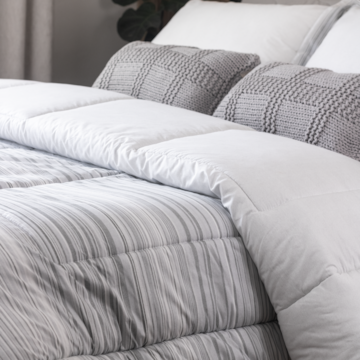 Edredom Queen Kacyumara Vida Bela Damin Dupla Face 100% Algodão Egípcio Percal 200 Fios