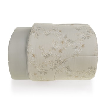 Edredom Queen Karsten Dandara Dupla Face 100% Algodão Fio Penteado Percal 200 Fios